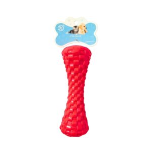 5.5" x 2" Rubber Bone Pet Toy