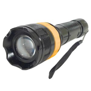 6" B/O Flashlight w/ Hand Strap (Uses 3 AAA Batteries)