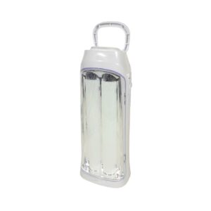 9.5" x 4" B/O Lantern w/ 2 Tube Bulbs (Uses 3 D-Size Batteries)