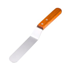 10" Icing Spreader w/ Wood Handle