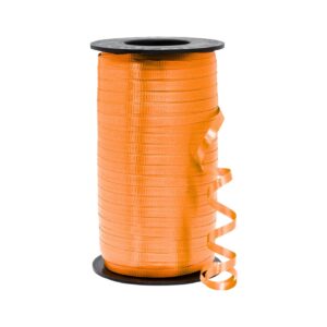 3/16" x 500yds Regular Curling Ribbon (Tropical Orange)