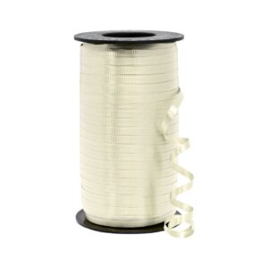 3/16" x 500yds Regular Curling Ribbon (Ivory)