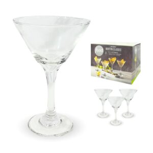 4pc 9oz Martini Glass Set