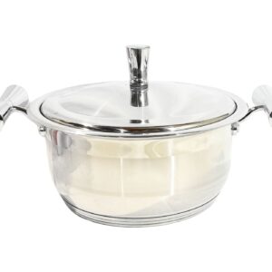 22cm S/S Casserole w/ Lid
