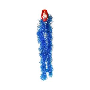 6ft Standard Cut Tinsel Garland 'Blue Theme'