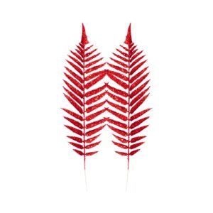 3pc 7" x 15" Christmas Palm w/ Glitters