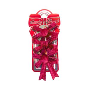 3pc 11cm Velvet Ribbon Bow