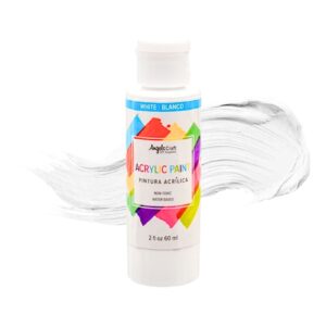 2oz White Acrylic Paint 'Angels Craft'