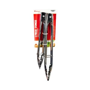 2pc 9" & 11" Aluminum Tongs
