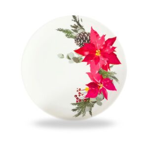 8" Melamine Plate w/ Christmas Designs