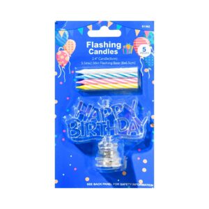 Flashing Birthday Candle Holder
