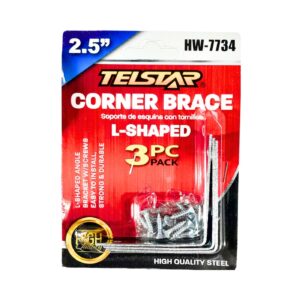 3pc 2.5" Corner Brace