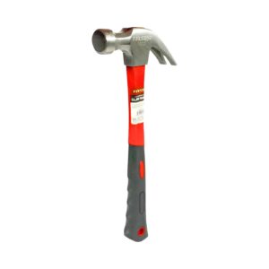 12" 12oz Heavy Duty Claw Hammer w/ Fiber Glass Handle