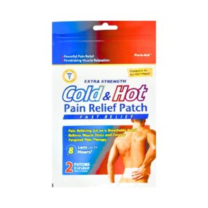 2ct Cold & Hot Pain Relief Patch 'Pure-Aid'