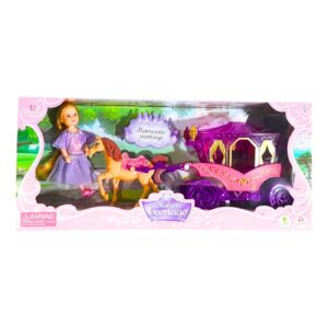IC Horse & Carriage Set w/ 5" Doll