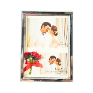 8" x 6" Frame w/ Light (2 Photo Slots)