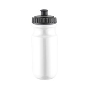 8 1/4" Sports Bottle w/ Black Top