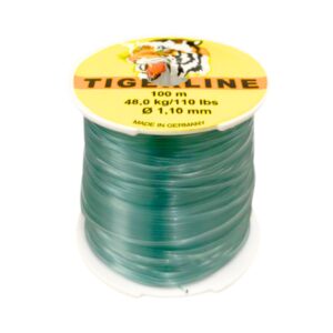 Tiger Brand Fishing Line Sea Green 100M/ Spool (110 lbs = 1.10mm)
