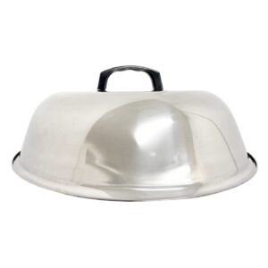 14" (36cm) Stainless Steel Wok Cover