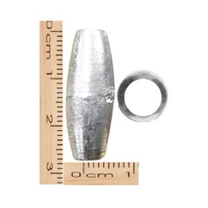 1/2oz = 15gm Egg Sinker