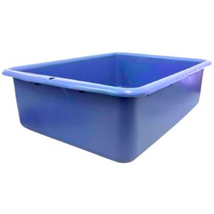 14 1/2" x 20 1/2" x 5 1/2" Plastic Rectangular Basin