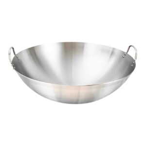 16" Double Ear Iron Wok