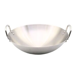 18" Double Ear Iron Wok