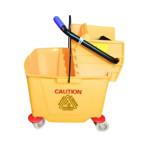 Industrial Mop Bucket w/ Side Press Wring