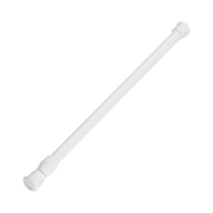 41" - 72" White Tension Shower Rod