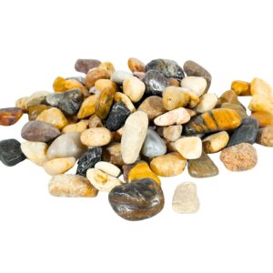 River Stones in Net