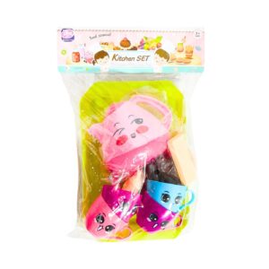 Teapot & Cup Play Set w/ Tray in Poly Bag