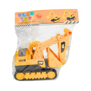 8" Plastic Backhoe Construction Truck