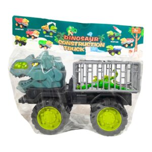 12.5" Truck w/ Dino Head & Cage w/ Dinosaur