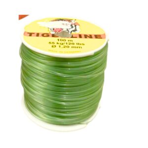 Tiger Brand Fishing Line Sea Green 100M / Spool (120 lbs = 1.20mm)