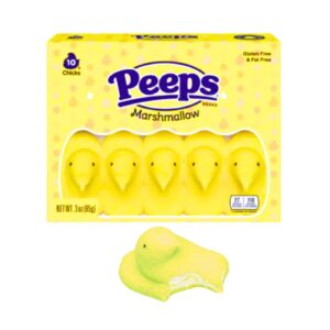 10ct Peeps Marshmallow Chicks (Yellow)