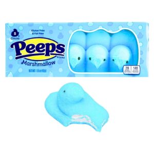 5pk 1 1/2oz Blue Marshmallow Peeps 'Chicks'