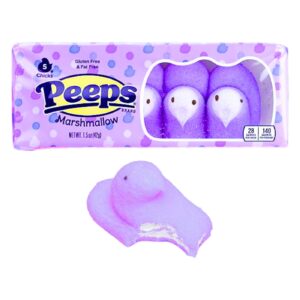 5ct Peeps Marshmallow Chicks (Lavender)