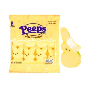 8ct Peeps Marshmallow Bunnies (Yellow)