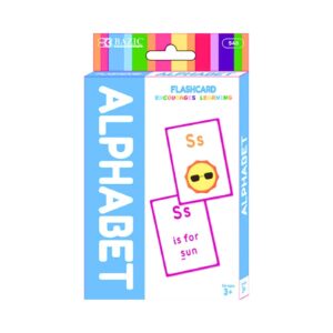 36pk Alphabet Preschool Flash Cards 'Bazic'
