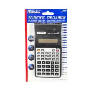 56 Function Scientific Calculator w/ Flip Cover 'Bazic'