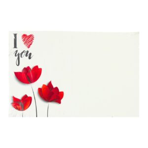 50pk Gift Cards 'I Love You'