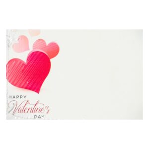 50pk Gift Cards 'Happy Valentine's Day'