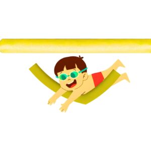 47" x 2" Noodle Floater 'Flotyfun'