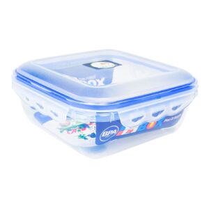 51oz Square Food Container w/ Snap Locks