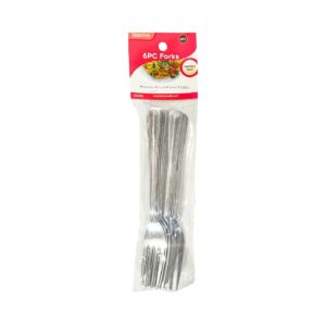 6pc Stainless Steel Fork