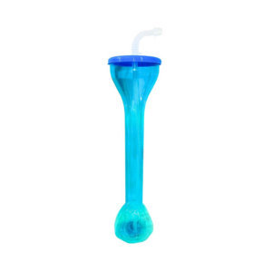 13" x 3" Colored Plastic Sipper