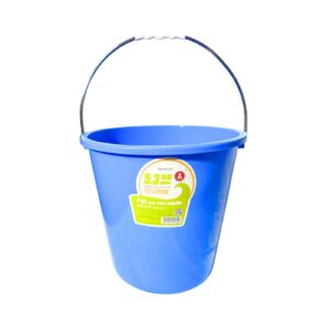 5 Gallon Plastic Pail w/ Metal Handle