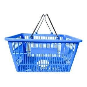 13 3/4" x 18 1/2" Utility Basket w/ Iron Handle