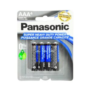 4pk 'AAA' Batteries 'Panasonic'