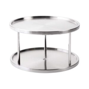 10.25" Metal 2 Tier Lazy Susan